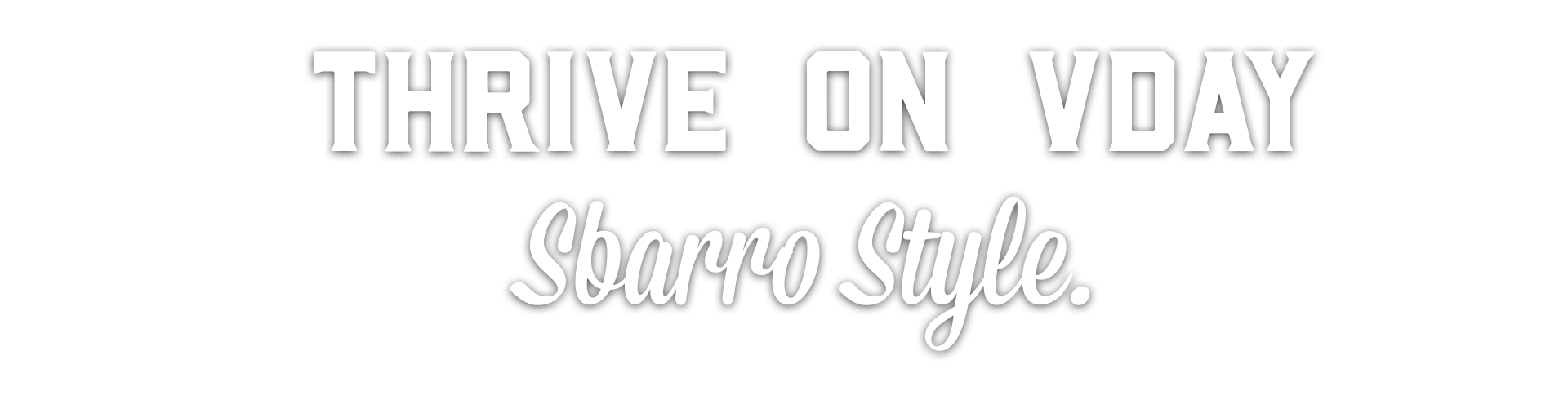 Celebrate Sbarro Style.